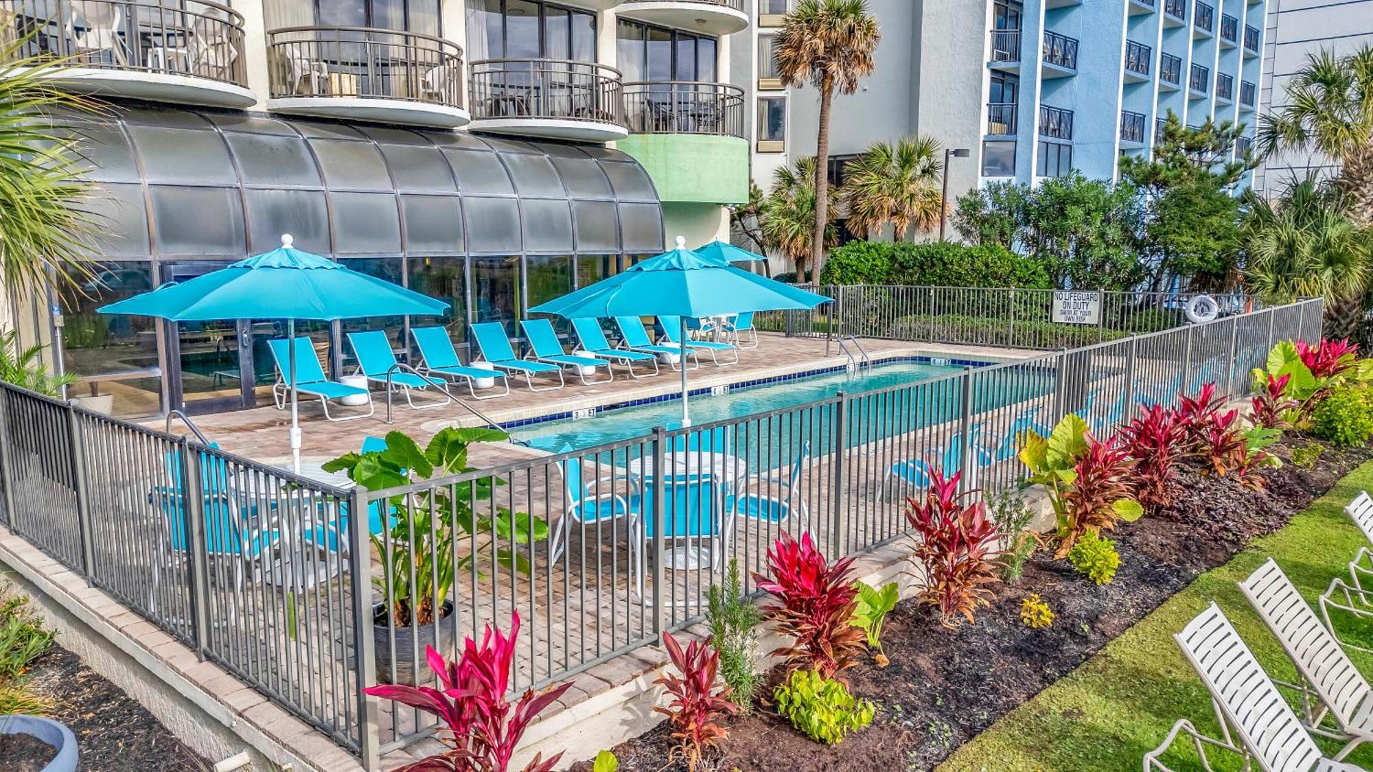 5Th Floor Direct Oceanfront Double Suite Sleeps 6 Meridian Plaza 503 Myrtle Beach Exterior foto